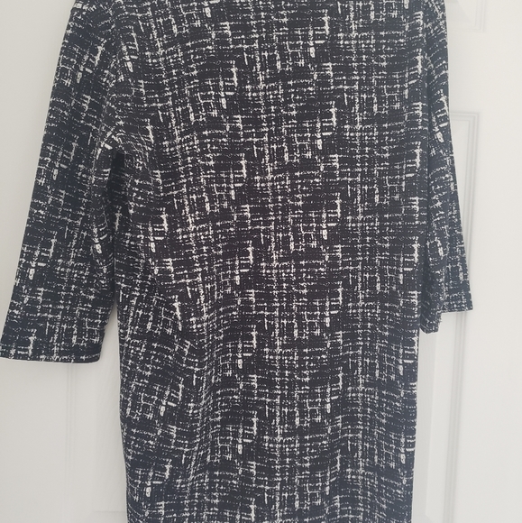 Oak + Fort Black/Cream Printed Tunic - Picture 3 of 3